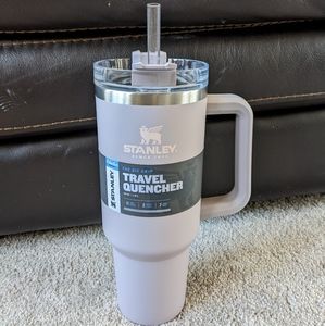 NEW Stanley Abalone Muted Mauve 40 Ounce Tumbler with Handle